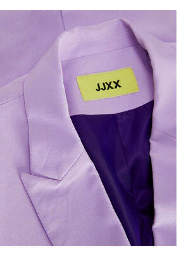 JJXX Marynarka Mary 12200590 Fioletowy Regular Fit. Kolor: fioletowy. Materiał: syntetyk