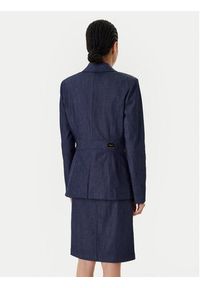 Marciano Guess Marynarka 5YPN22 7457A Granatowy Regular Fit. Kolor: niebieski. Materiał: bawełna, syntetyk #5