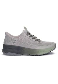 skechers - Buty do chodzenia damskie Skechers Gygr. Kolor: szary. Materiał: syntetyk, materiał. Model: Skechers Sport. Sport: turystyka piesza