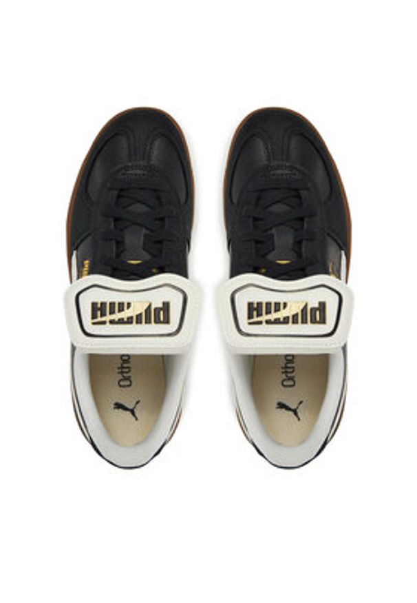 Puma Sneakersy Palermo Premium 401744 02 Czarny. Kolor: czarny. Materiał: skóra, zamsz