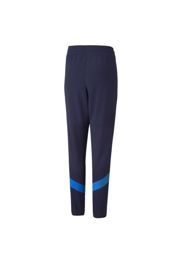 Puma - Spodnie treningowe dla dzieci Italie 2022. Kolor: niebieski. Sport: piłka nożna