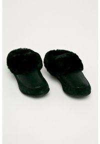 sorel - Sorel - Kapcie zamszowe Coffee Run. Nosek buta: okrągły. Kolor: czarny. Materiał: zamsz. Szerokość cholewki: normalna #2