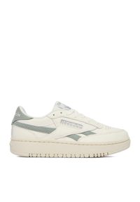 Reebok Sneakersy EO-CLUB C DOUBLE REVENGE 100244645 Écru. Kolor: kremowy. Materiał: skóra. Model: Reebok Club #1