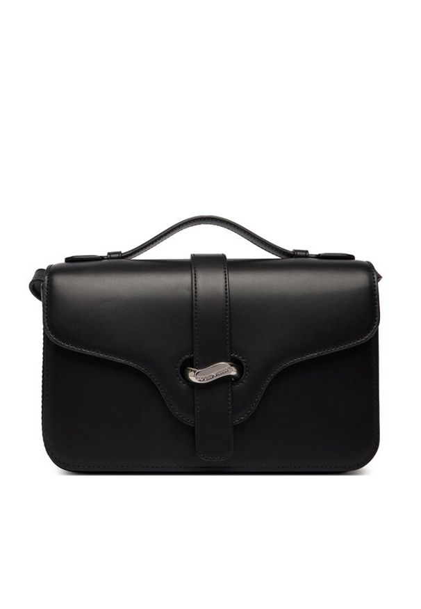 Emporio Armani Torebka EW004419 AF25356 UC001 Czarny. Kolor: czarny. Materiał: skórzane