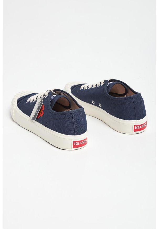 Kenzo - Trampki damskie KENZO. Wysokość cholewki: przed kostkę. Materiał: materiał. Szerokość cholewki: normalna. Wzór: haft, napisy