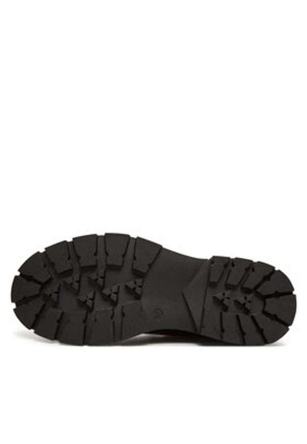 DeeZee Półbuty 2024-46 Czarny. Kolor: czarny. Materiał: materiał