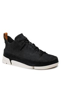 Sneakersy Clarks. Kolor: czarny. Materiał: nubuk #1