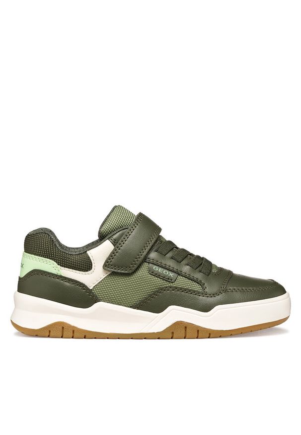 Sneakersy Geox. Kolor: zielony