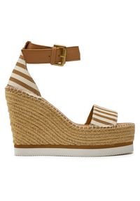 Espadryle See By Chloé. Kolor: brązowy #1