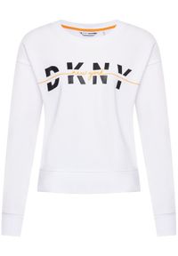 DKNY Sport Bluza DP9T7044 Biały Regular Fit. Kolor: biały. Styl: sportowy #3
