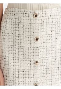 Morgan Spódnica mini 252-JGABY Beżowy Slim Fit. Kolor: beżowy. Materiał: syntetyk #3