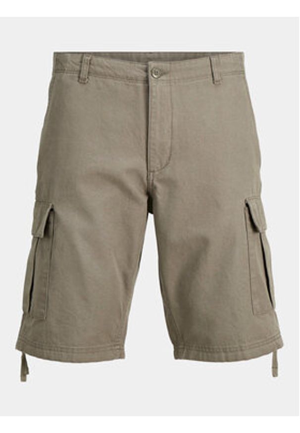 Jack & Jones Szorty materiałowe Jpstcole 12248685 Brązowy Regular Fit. Kolor: brązowy. Materiał: bawełna