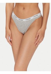 Calvin Klein Underwear Komplet 3 par stringów 000QD5209E Kolorowy. Materiał: bawełna. Wzór: kolorowy #7