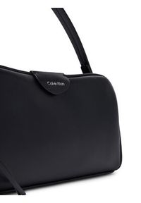 Calvin Klein Torebka Emblem Trio Top Handle Camera Ba LV04F3370G Czarny. Kolor: czarny. Materiał: skórzane #3