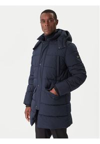 Karl Lagerfeld - KARL LAGERFELD Kurtka zimowa 505035 554586 Granatowy Regular Fit. Typ kołnierza: dekolt w karo. Kolor: niebieski. Materiał: syntetyk. Sezon: zima #2
