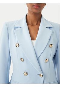 Maryley Marynarka 26EB139/43MA Niebieski jasny Regular Fit. Kolor: niebieski. Materiał: syntetyk #3