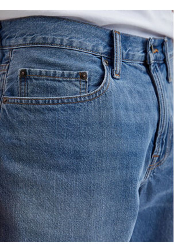 GAP - Gap Szorty jeansowe 602502-00 Niebieski Straight Fit. Kolor: niebieski. Materiał: bawełna
