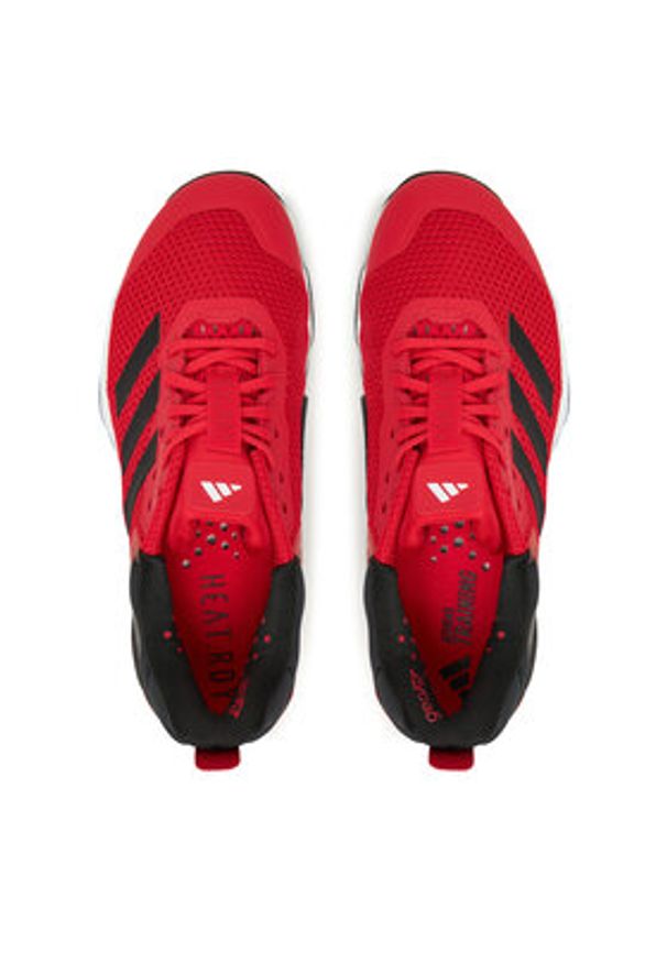 Adidas - adidas Buty na siłownię Dropset 3 strength training JR1669 Czerwony. Kolor: czerwony. Materiał: materiał. Sport: fitness