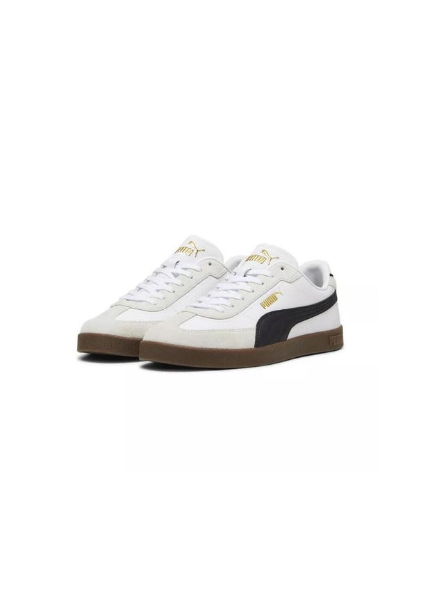 Buty do chodzenia męskie Puma Club Ii Era. Kolor: biały, wielokolorowy, czarny. Materiał: skóra. Szerokość cholewki: normalna. Sport: turystyka piesza