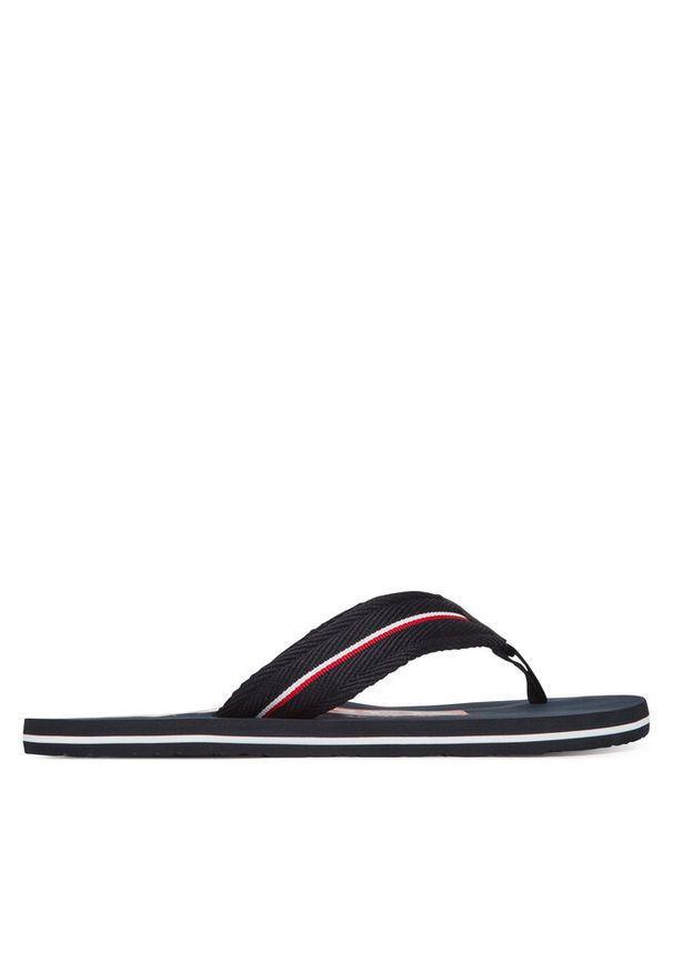 TOMMY HILFIGER - Japonki Tommy Hilfiger. Kolor: niebieski