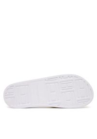 TOMMY HILFIGER - Tommy Hilfiger Klapki Monogram Pool Slide FW0FW09525 Złoty. Kolor: złoty. Materiał: skóra #5