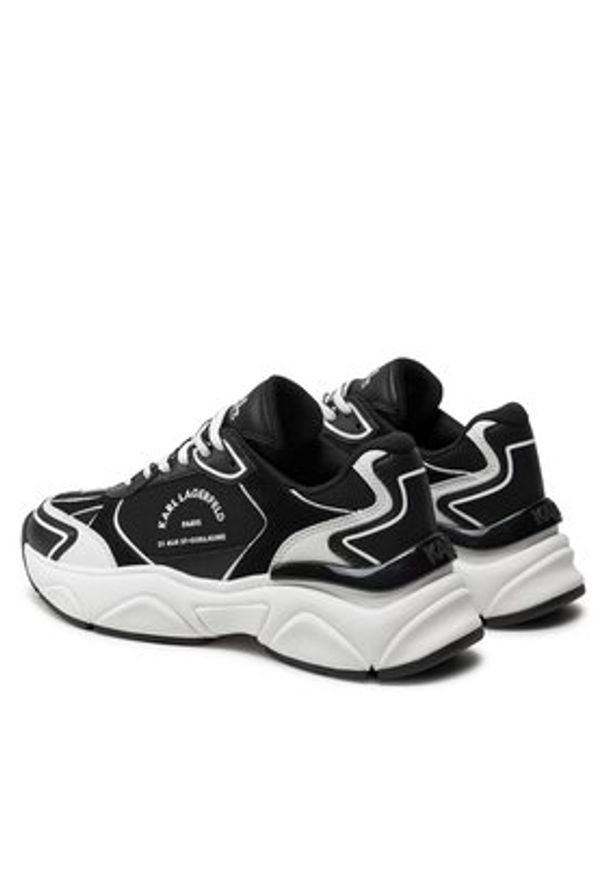 Karl Lagerfeld - KARL LAGERFELD Sneakersy KL65638 Czarny. Kolor: czarny. Materiał: materiał