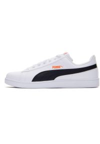 Buty Puma Smash Up, Dla obu płci. Zapięcie: sznurówki. Kolor: czarny, pomarańczowy, biały, wielokolorowy. Materiał: skóra ekologiczna, syntetyk, materiał. Szerokość cholewki: normalna. Sport: bieganie, turystyka piesza