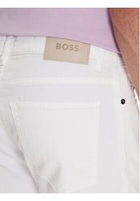 BOSS - Boss Jeansy Delaware3-1 50514321 Biały Slim Fit. Kolor: biały #5