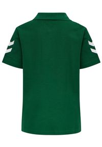 Koszulka tenisowa polo dla dzieci Hummel Go Kids Cotton Polo. Typ kołnierza: polo. Kolor: biały, wielokolorowy, zielony. Sport: tenis