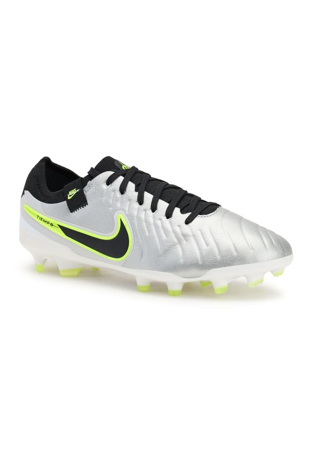 Buty piłkarskie męskie Nike Tiempo Legend 10 Pro FG. Kolor: szary. Sport: piłka nożna