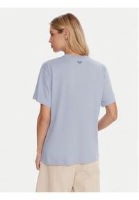 Roxy T-Shirt Hangloose The Sky ERJZT06020 Niebieski Regular Fit. Kolor: niebieski. Materiał: bawełna #3