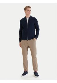 Bugatti Bluza 8750-15171E Granatowy Regular Fit. Kolor: niebieski. Materiał: bawełna #7