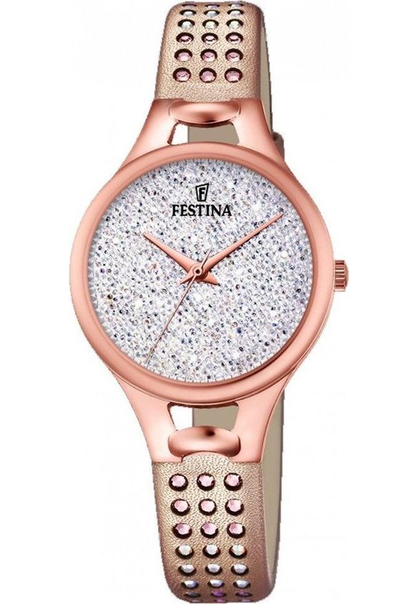 Zegarek Festina Zegarek damski Festina F20408-1 różowy. Kolor: różowy