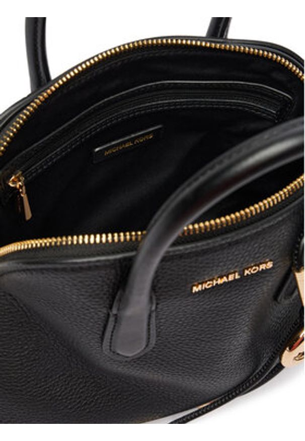 MICHAEL Michael Kors Torebka 30T6GX4S2L Czarny. Kolor: czarny. Materiał: skórzane
