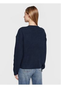 LTB Sweter Kapozo 10008 51184 Granatowy Regular Fit. Kolor: niebieski. Materiał: syntetyk