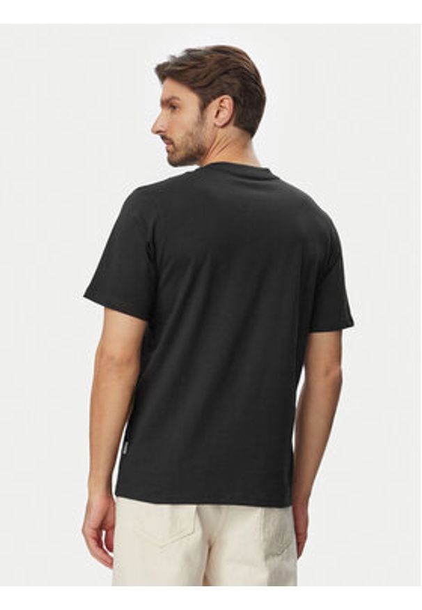 Jack & Jones T-Shirt Cassis 12295049 Czarny Regular Fit. Kolor: czarny. Materiał: bawełna