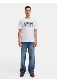 Jack & Jones - Jack&Jones Komplet 3 t-shirtów Geplas 12288303 Kolorowy Regular Fit. Materiał: bawełna. Wzór: kolorowy #7