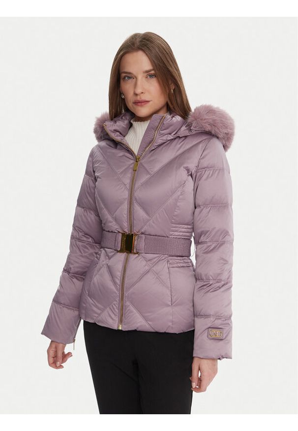 Marciano Guess Kurtka zimowa 5BGL37 7374A Różowy Regular Fit. Kolor: różowy. Materiał: syntetyk. Sezon: zima