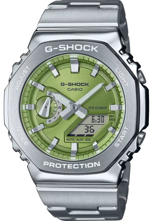 Zegarek G-SHOCK Zegarek Casio G-Shock GM-2110D-3AER G-Steel męski .