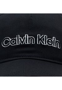 Calvin Klein Czapka z daszkiem Embroidery K50K510656 Czarny. Kolor: czarny. Materiał: materiał, bawełna