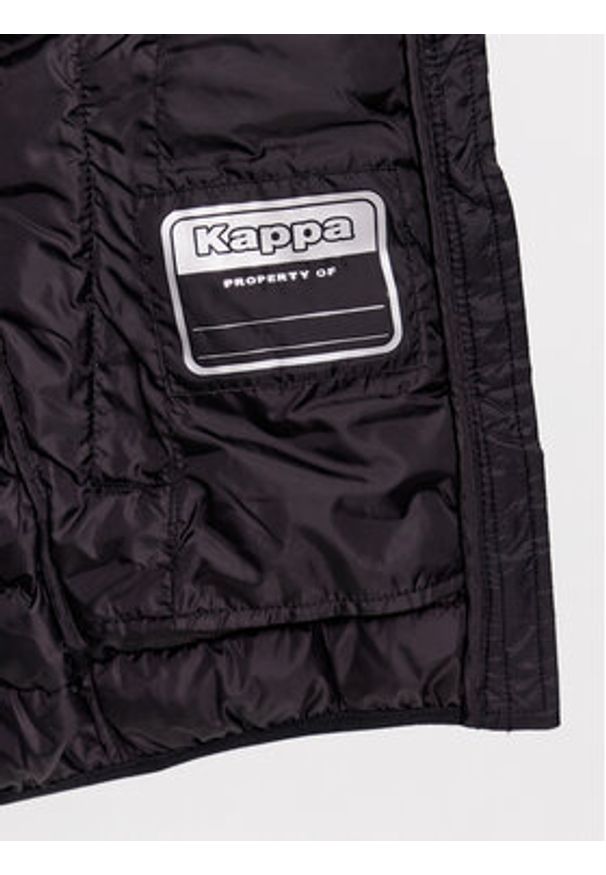 Kappa Kurtka przejściowa Astro 303ZLN0 Czarny Regular Fit. Kolor: czarny. Materiał: syntetyk