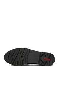 Rieker Loafersy 45560-02 Czarny. Kolor: czarny. Materiał: syntetyk, materiał #3