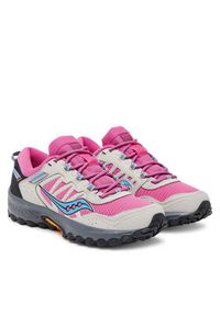 Saucony Sneakersy Grid Peak S70814 Różowy. Kolor: różowy. Materiał: materiał