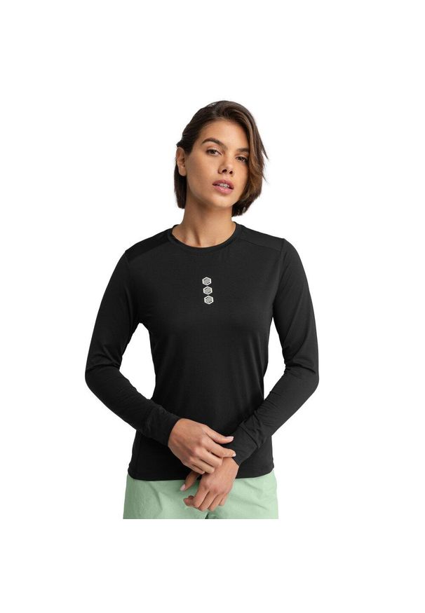 SIROKO - Koszulka rowerowa z długim rękawem gravel damska Alder. Kolor: czarny. Materiał: tkanina. Długość rękawa: długi rękaw. Długość: długie. Sport: kolarstwo