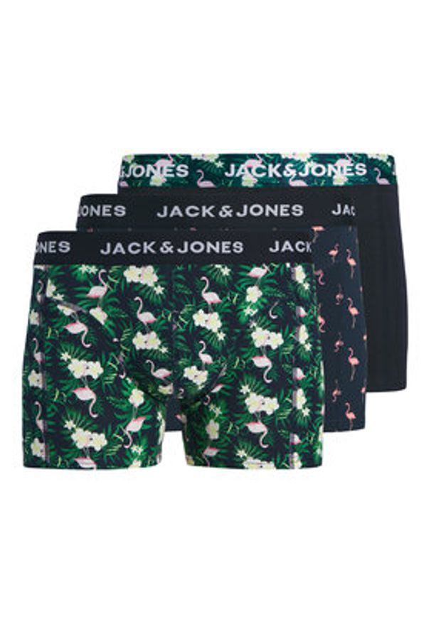 Jack & Jones Komplet bokserek Flamingo 12291169 Czarny. Kolor: czarny. Materiał: bawełna