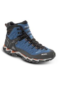 MEINDL - Buty turystyczne męskie Meindl Lite Hike Gore-Tex. Kolor: wielokolorowy, niebieski, czarny. Technologia: Gore-Tex