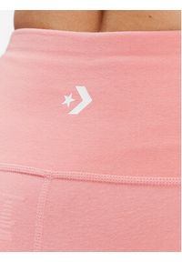 Converse Szorty sportowe Wordmark 10024539-A05 Różowy Slim Fit. Kolor: różowy. Materiał: bawełna #4