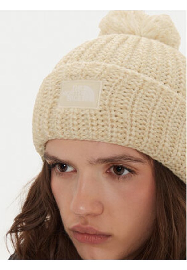 The North Face Czapka Cosy Chunky Cabin NF0A887W86I1 Écru. Materiał: poliester