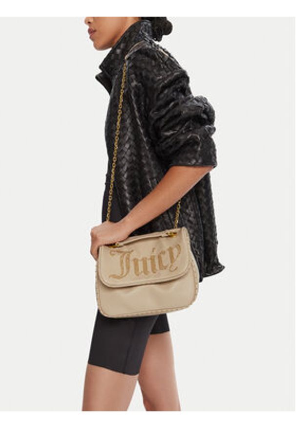 Juicy Couture Torebka EO-BEJXT8798WVP Beżowy. Kolor: beżowy