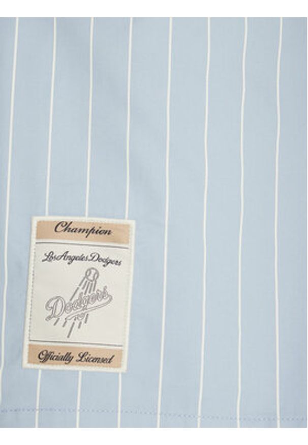 Champion Koszula 221041 Granatowy Regular Fit. Kolor: niebieski. Materiał: bawełna